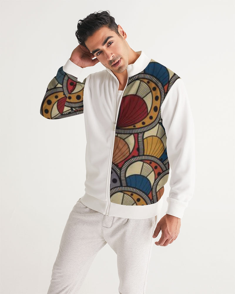 Classic Kente Men's Track Jacket