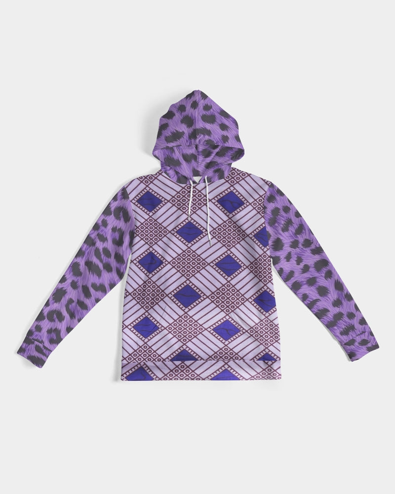 Purple Leopard Men's Hoodie