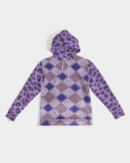 Purple Leopard Men's Hoodie