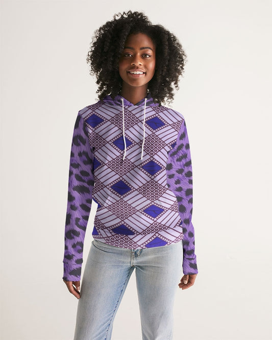 Purple Leopard Women's Hoodie