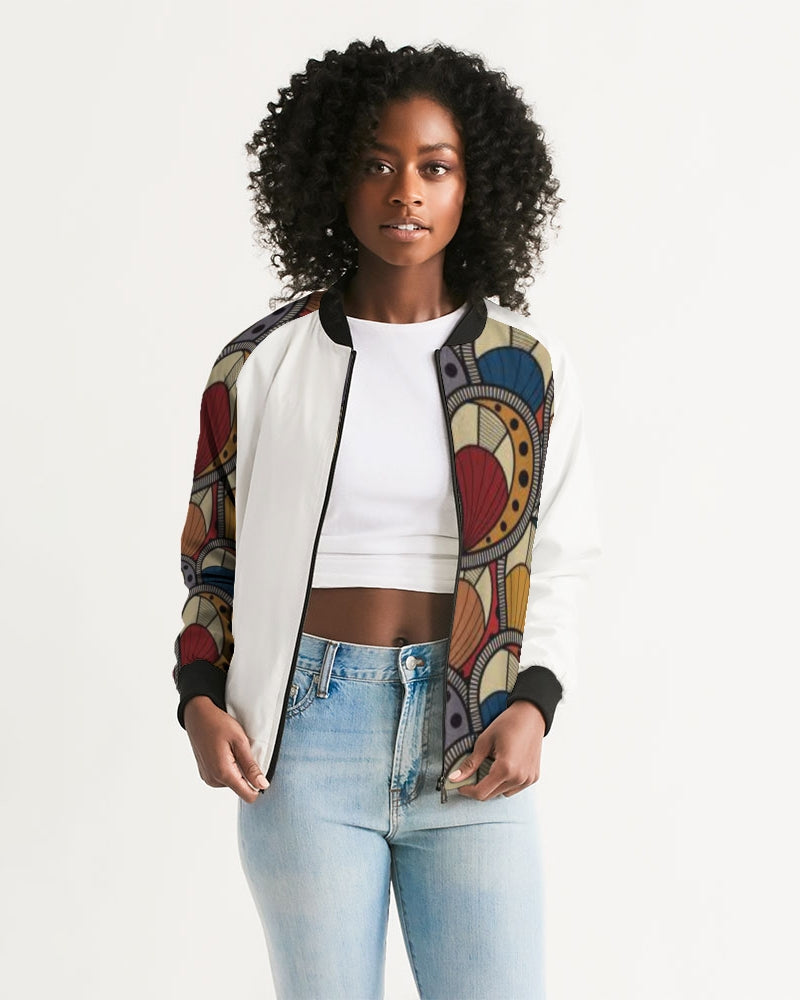 Classic Kente Women's Bomber Jacket
