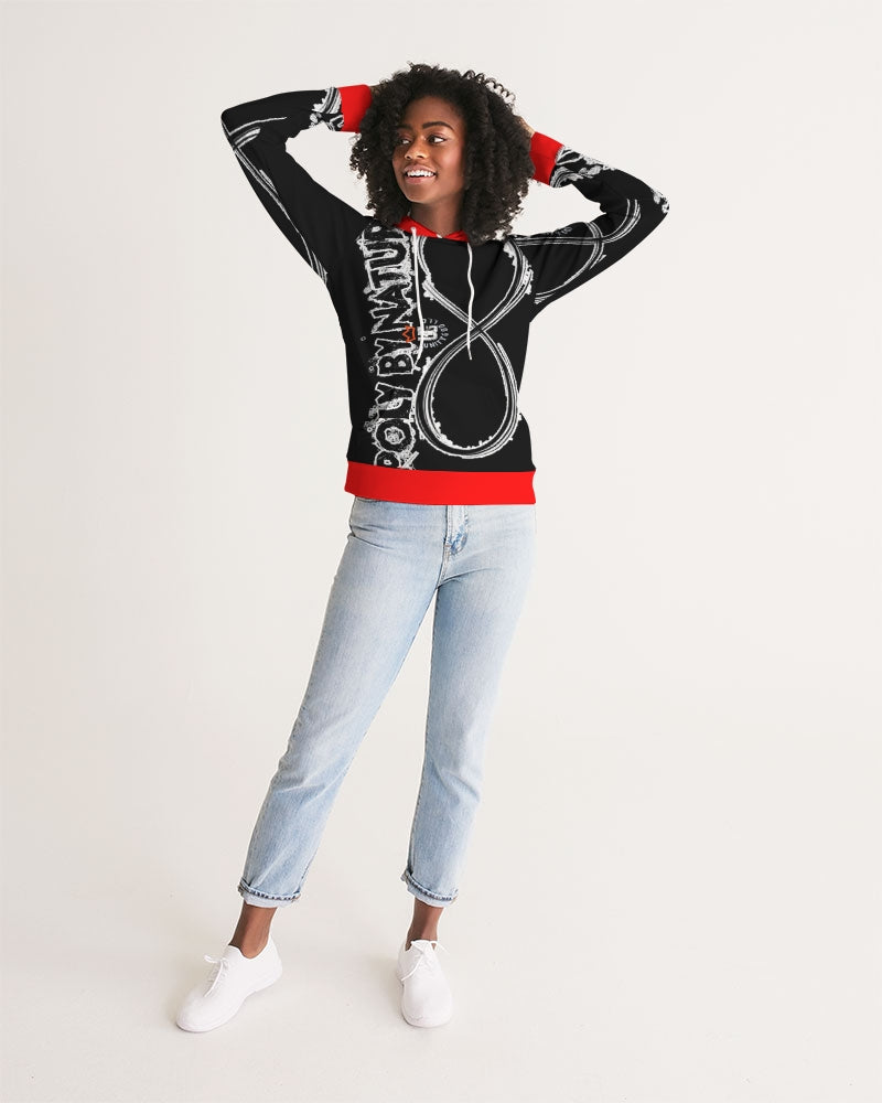 Poly By Nature Women's All-Over Print Hoodie