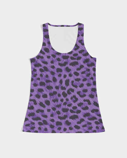 Purple Leopard Women's Tank