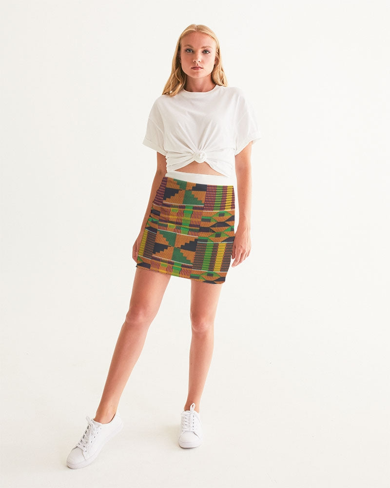 Kente Women's Mini Skirt