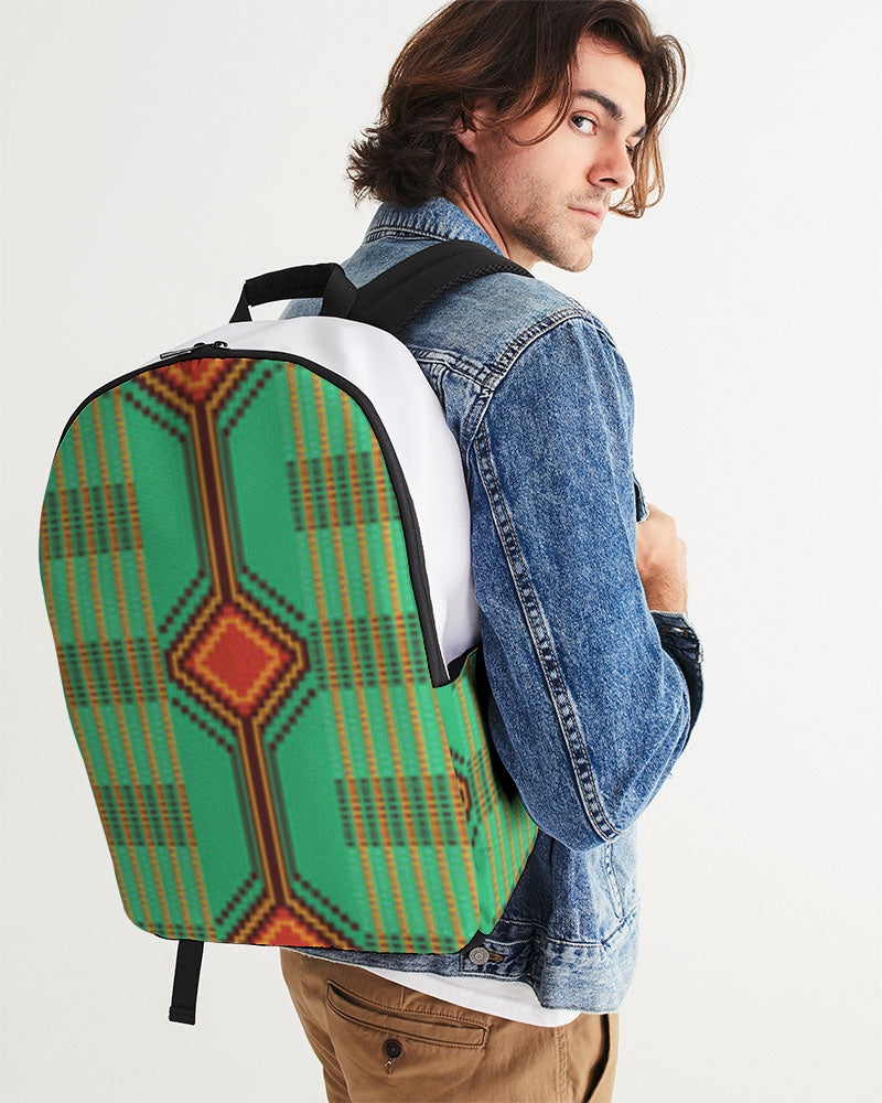 Kente variant 1 Large Backpack