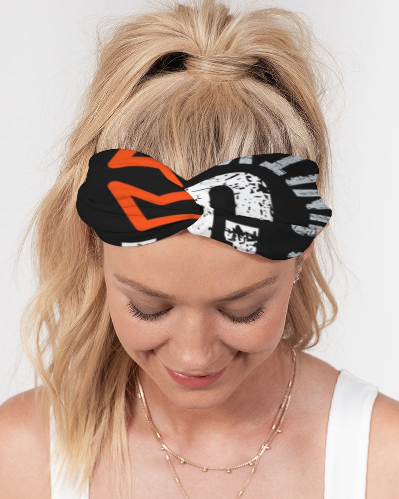red UNITYGOD Logo Twist Knot Headband Set