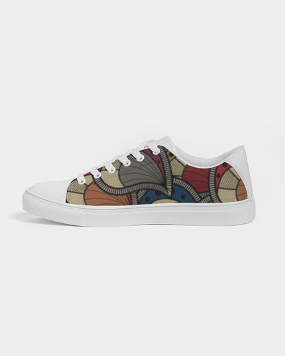Classic Kente Women's Faux-Leather Sneaker