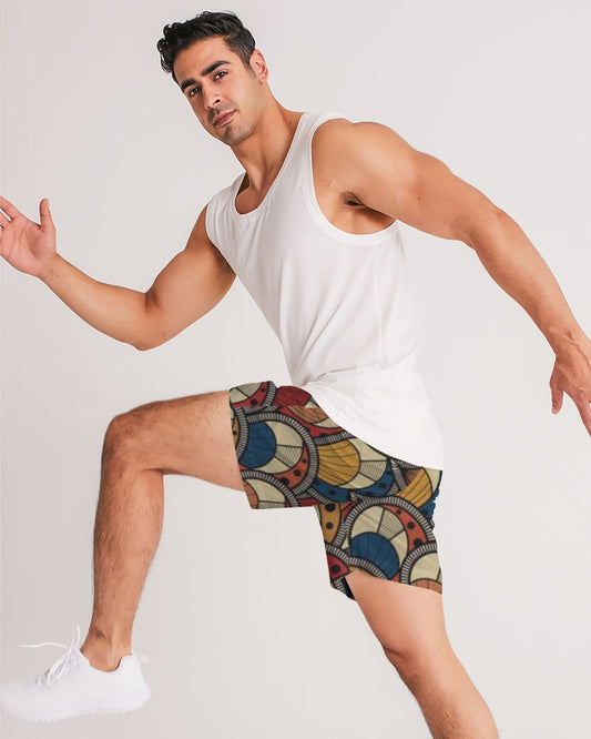 Classic Kente Men's Jogger Shorts