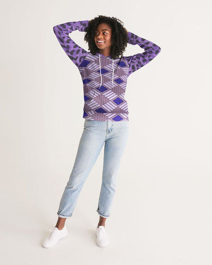 Purple Leopard Women's Hoodie