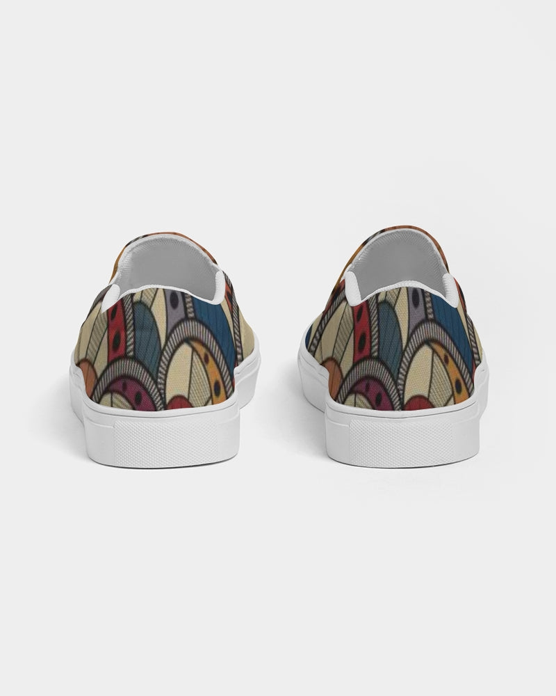 Classic Kente Men's Slip-On Canvas Shoe