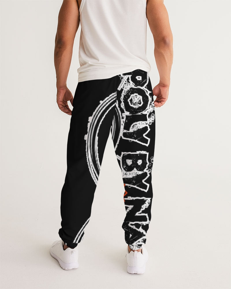 Poly By Nature Men's All-Over Print Track Pants