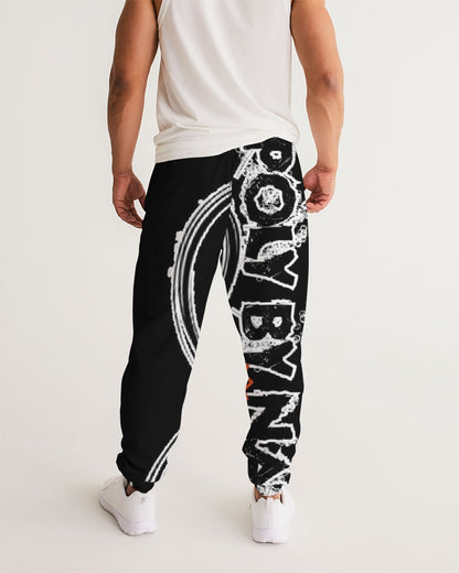 Poly By Nature Men's All-Over Print Track Pants