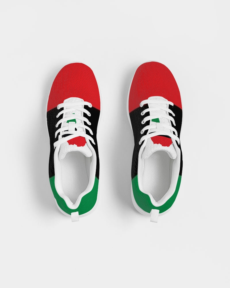 Pan African continental symbol Women's Athletic Shoe