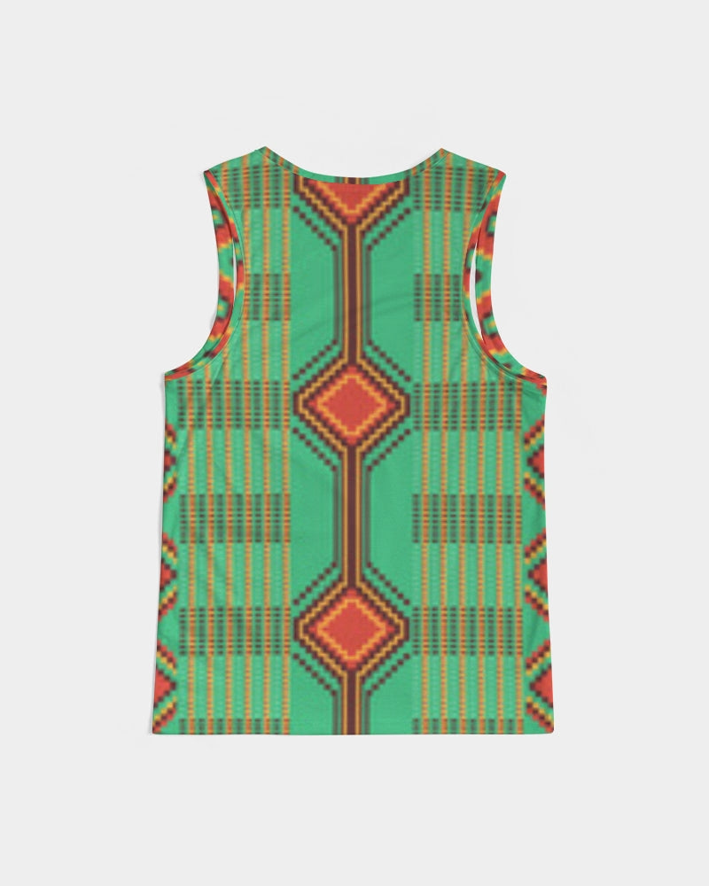Kente variant 1 Men's Sports Tank