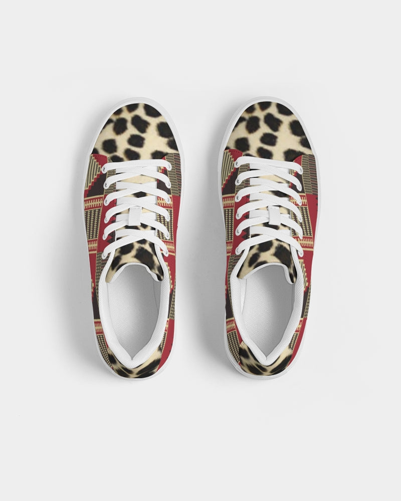 BRW Kente Men's Faux-Leather Sneaker