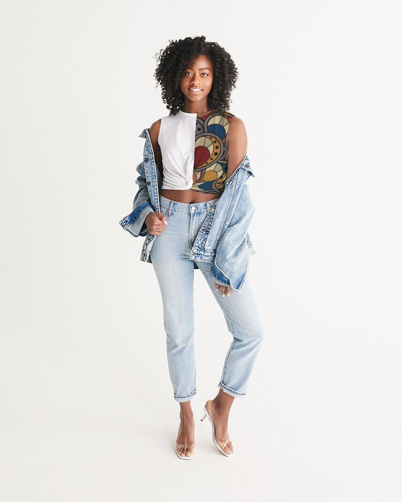 Classic Kente Women's Twist-Front Tank