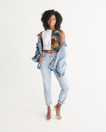 Classic Kente Women's Twist-Front Tank