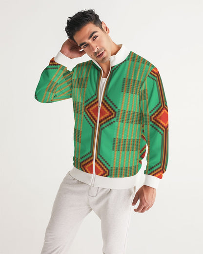 Kente variante 1 chaqueta deportiva para hombre 