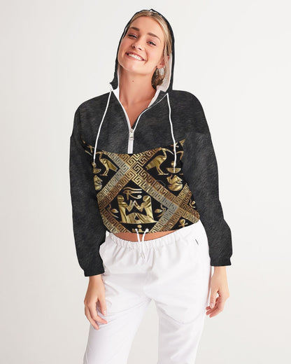 Regal Panther Women's Cropped Windbreaker