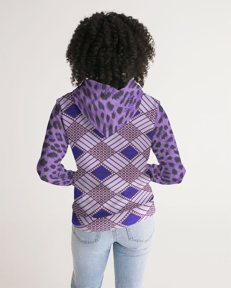 Purple Leopard Women's Hoodie