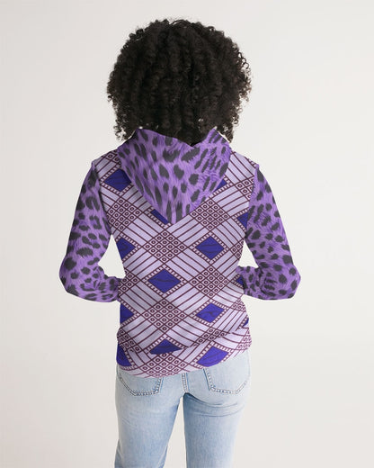 Purple Leopard Women's Hoodie