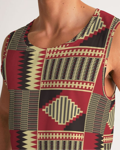 BRW Kente Men's Sports Tank