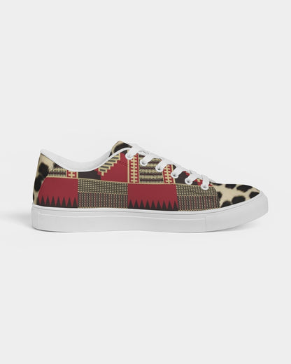 BRW Kente Men's Faux-Leather Sneaker