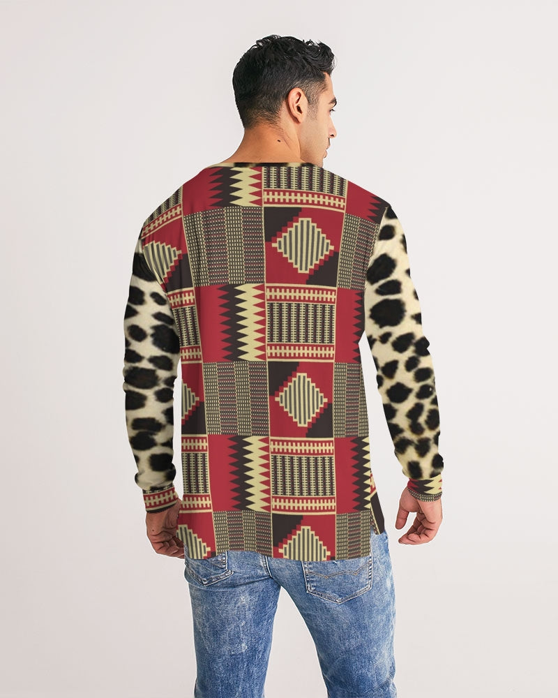 BRW Kente Men's Long Sleeve Tee