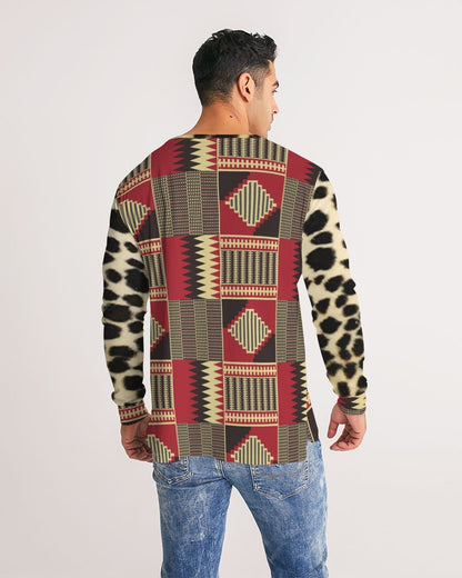 BRW Kente Men's Long Sleeve Tee