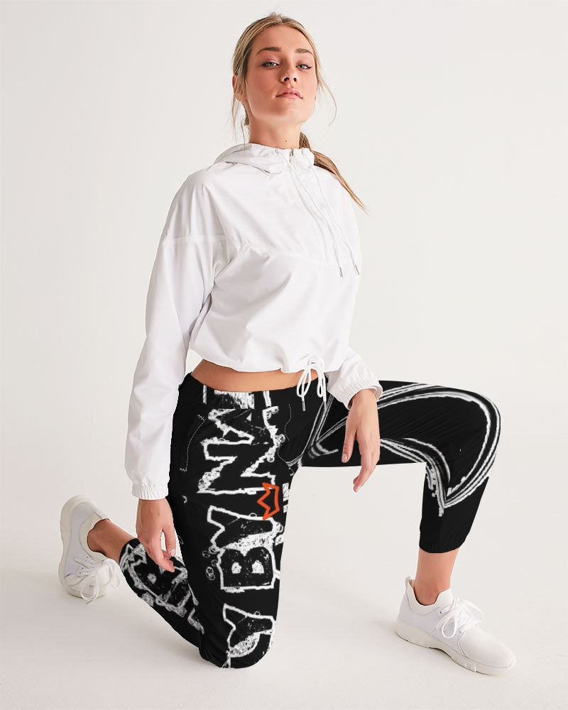 Poly By Nature Women's All-Over Print Track Pants