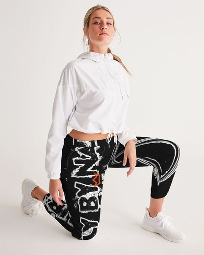 Poly By Nature Women's All-Over Print Track Pants
