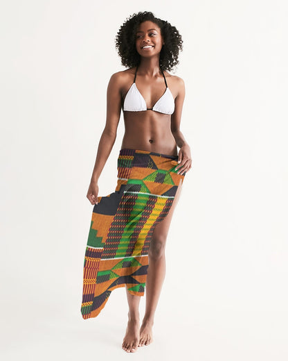 Kente Swim Cover Up