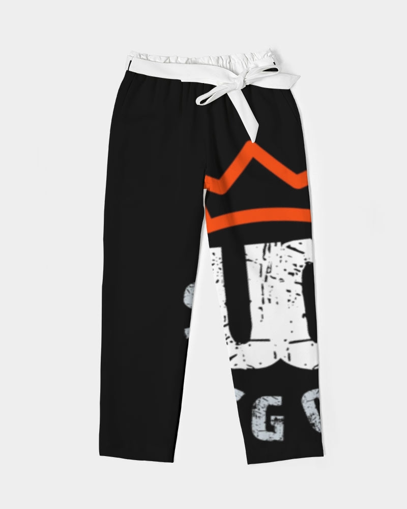 red UNITYGOD Logo Women's Belted Tapered Pants