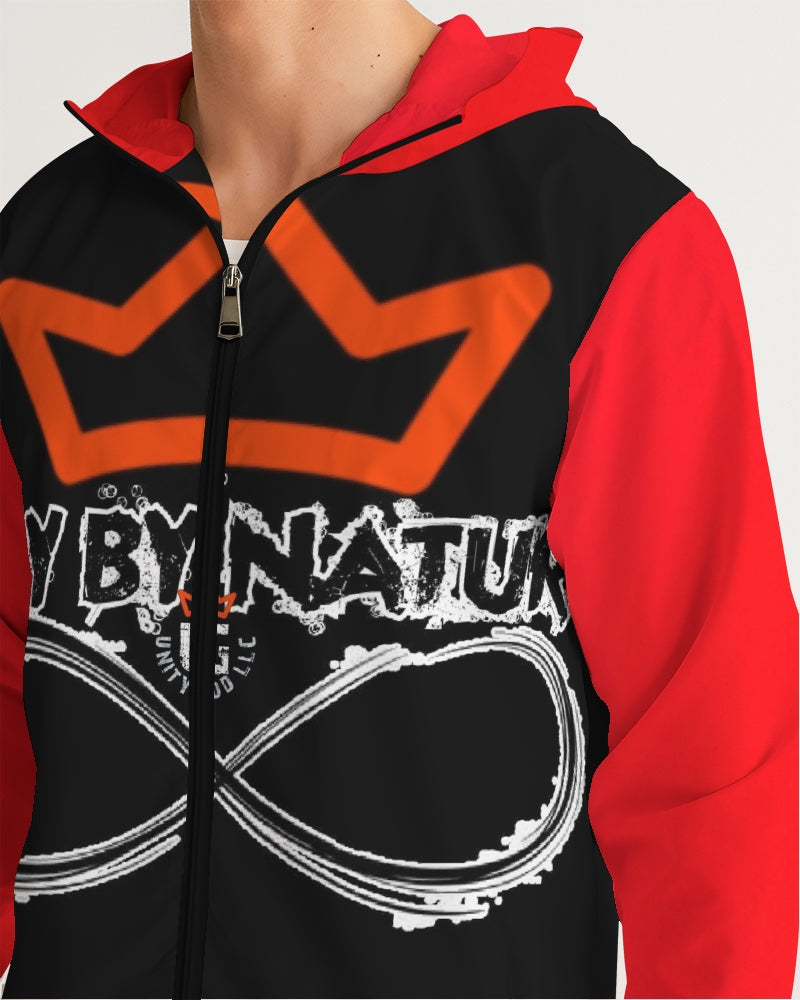 Poly By Nature Men's All-Over Print Windbreaker
