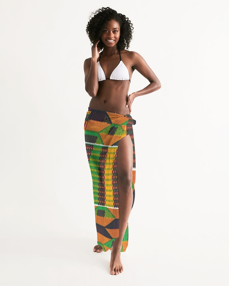 Kente Swim Cover Up
