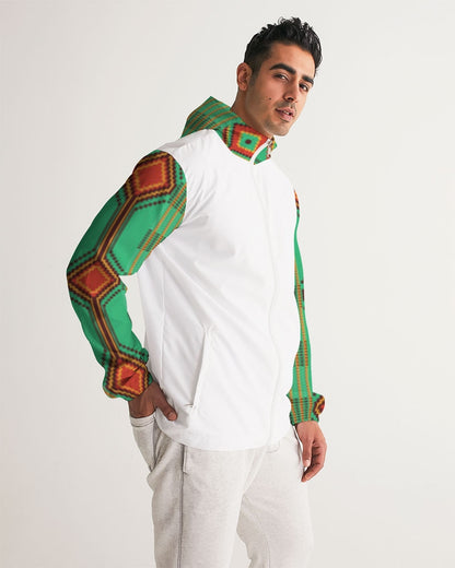 Kente variant 1 Men's Windbreaker