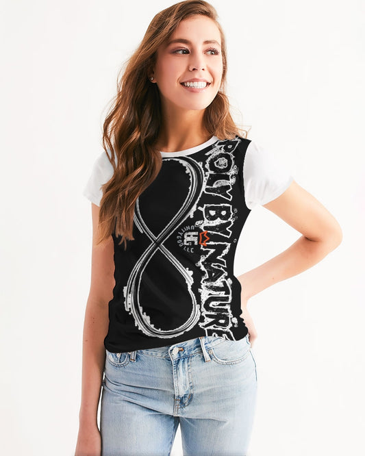Poly By Nature Women's All-Over Print Tee