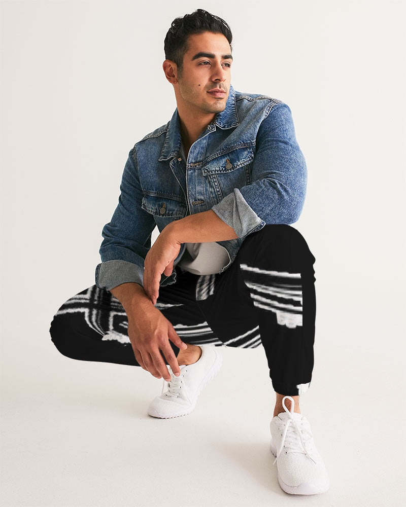 Poly By Nature Men's All-Over Print Track Pants