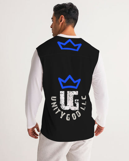 UNITYGOD Logo 5 Men's Long Sleeve Sports Jersey