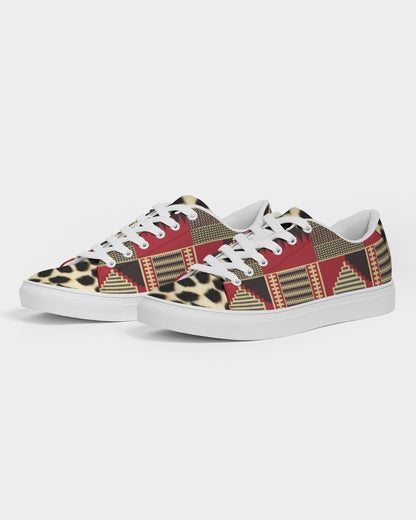 BRW Kente Men's Faux-Leather Sneaker