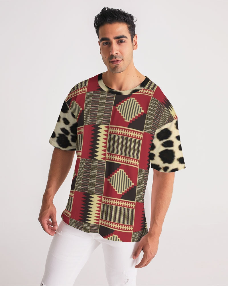 BRW Kente Men's Premium Heavyweight Tee