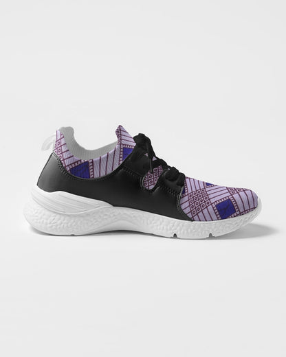 Purple Leopard Men's Two-Tone Sneaker