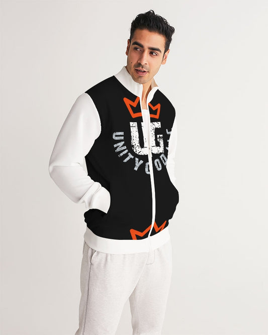 red UNITYGOD Logo Men's Track Jacket