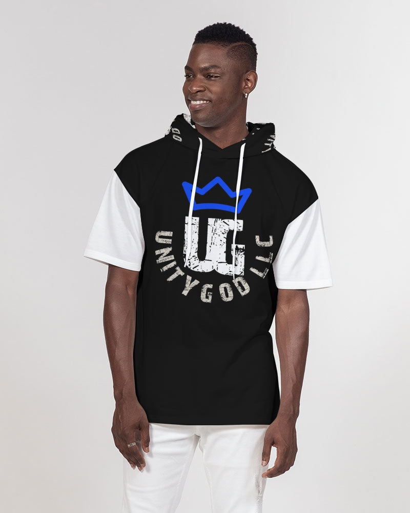 UNITYGOD Logo 5 Men's Premium Heavyweight Short Sleeve Hoodie