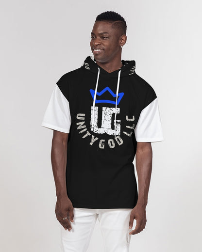 UNITYGOD Logo 5 Men's Premium Heavyweight Short Sleeve Hoodie
