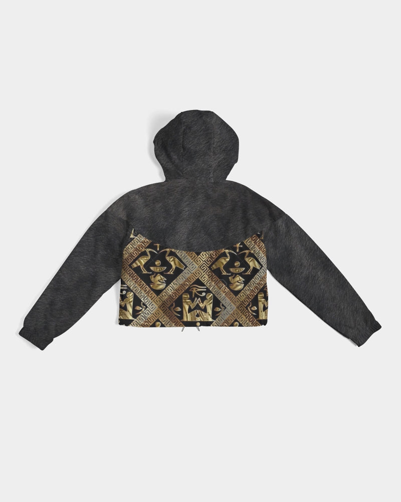Regal Panther Women's Cropped Windbreaker