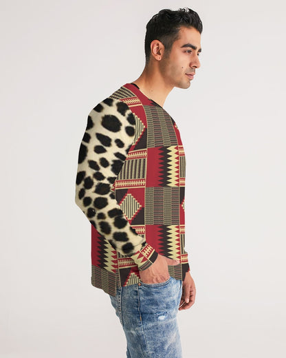 BRW Kente Men's Long Sleeve Tee