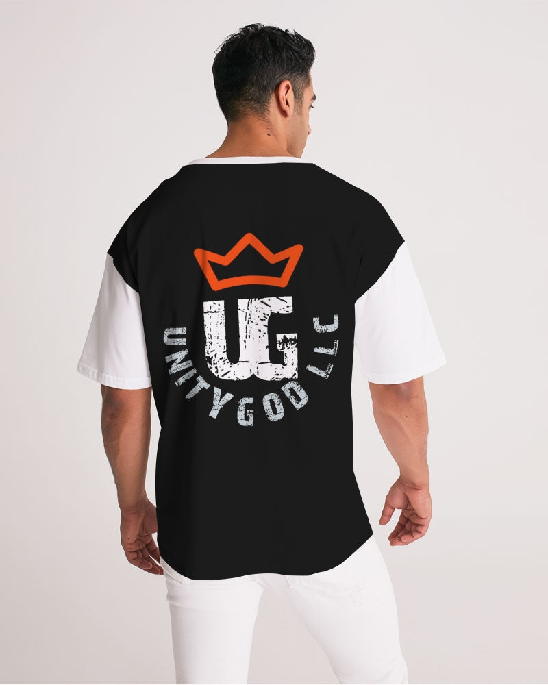 red UNITYGOD Logo Men's Premium Heavyweight Tee