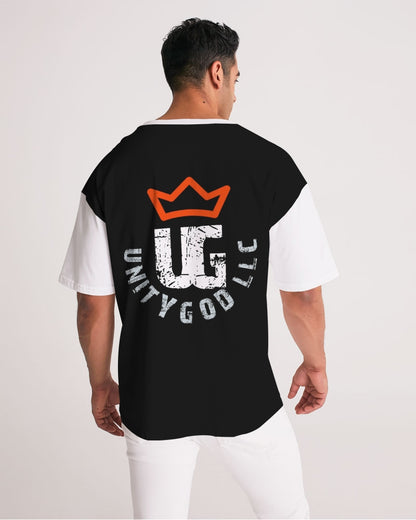 red UNITYGOD Logo Men's Premium Heavyweight Tee