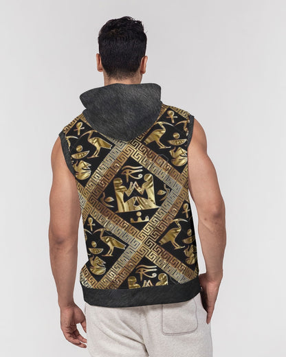 Regal Panther Men's Premium Heavyweight Sleeveless Hoodie